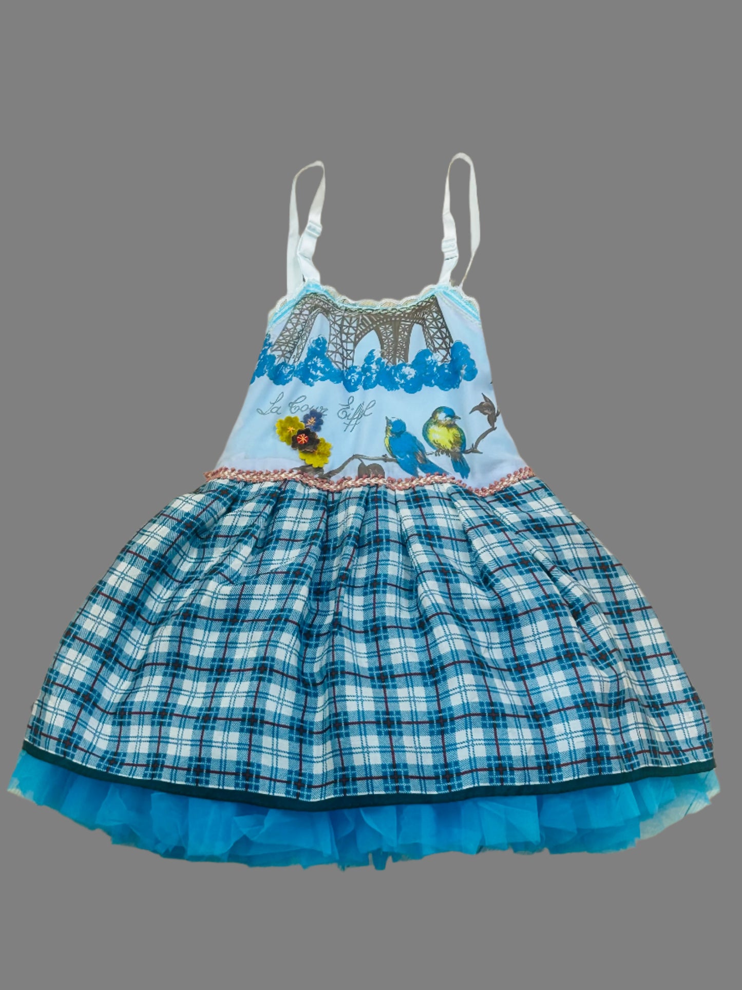 RubyPearl One-of-a-Kind Dress Blue Bird