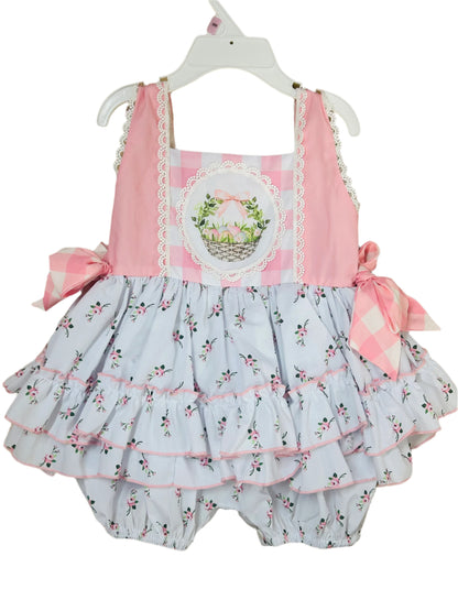 Be Girl Short Bubble Romper Alba