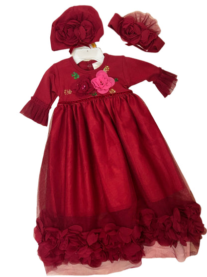 Haute Baby Gown Avery Sparkle