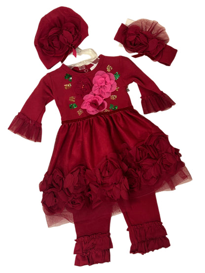 Haute Baby 2pc pant set Avery Sparkle