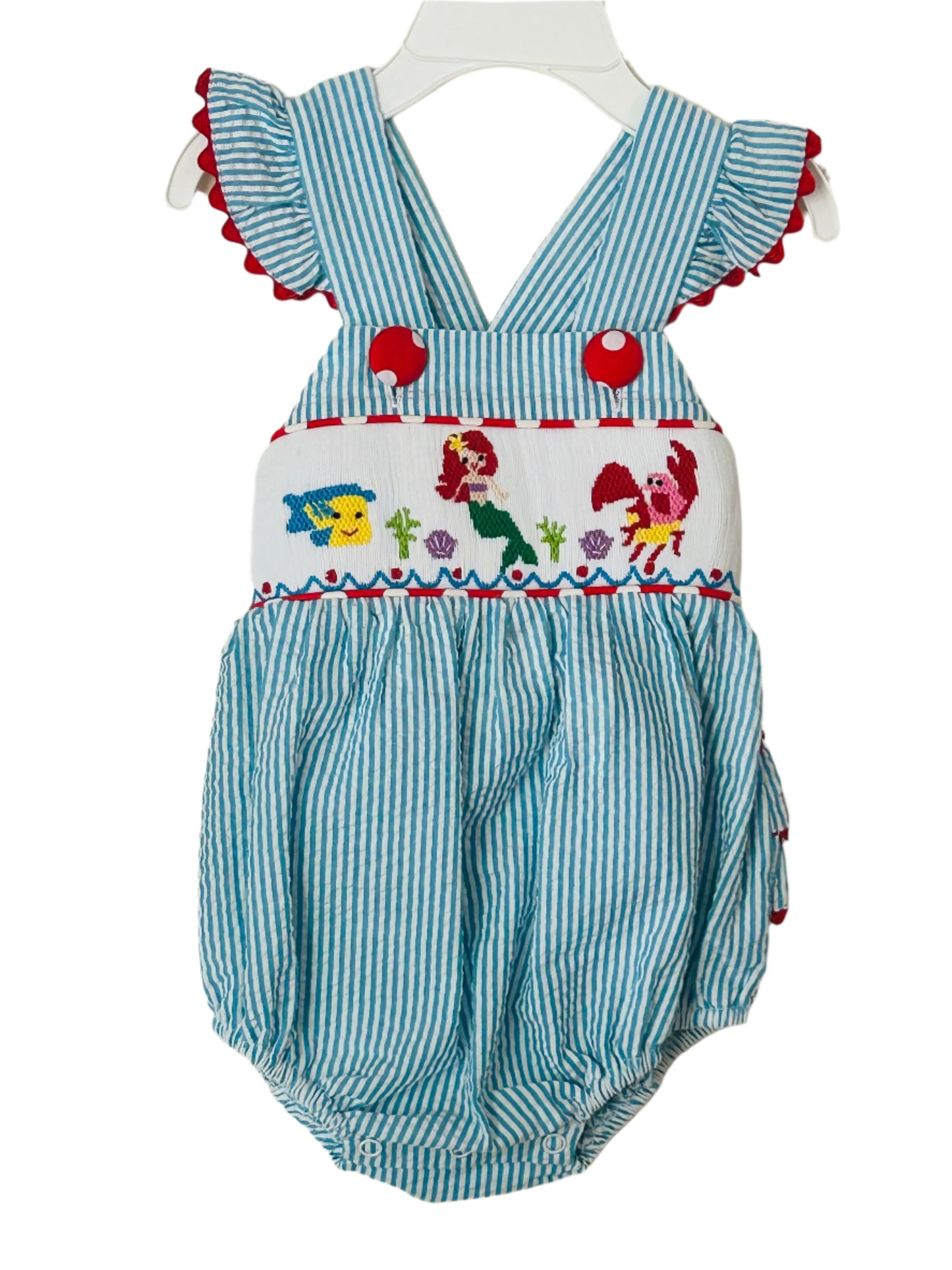 Three Sisters Romper Mermaid Under the Sea