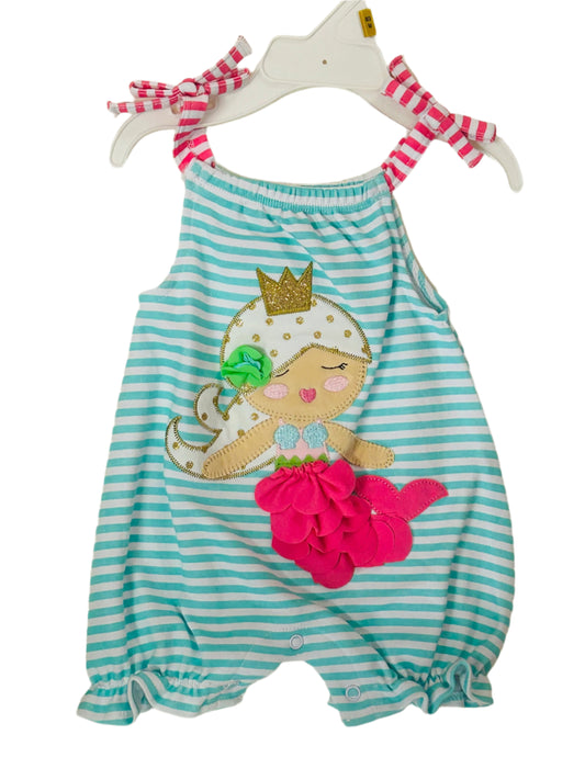 Mudpie Mermaid Bubble Romper