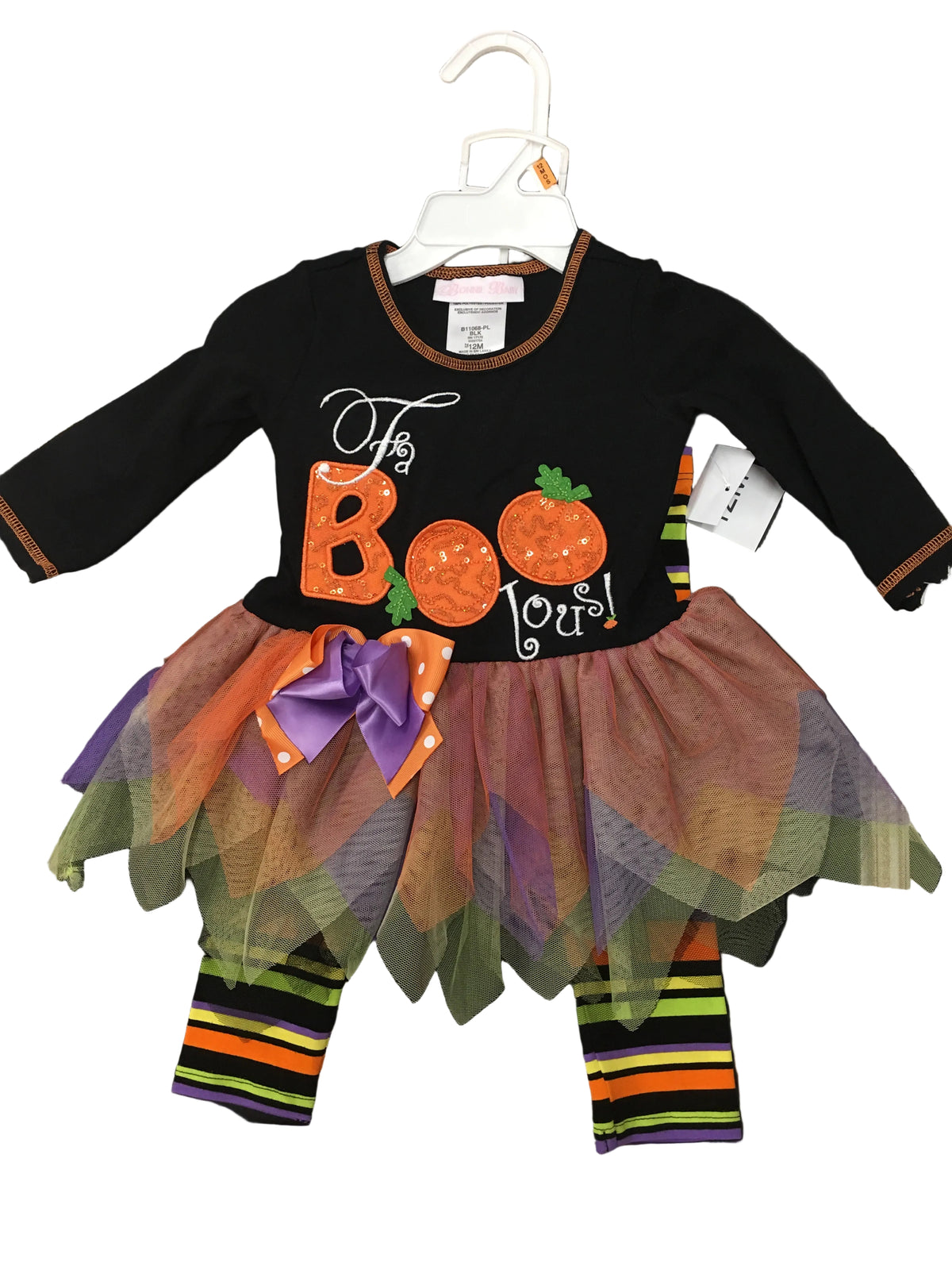 Bonnie Jean B4738,1068-PL Fa-Boo-lous L/S pant set