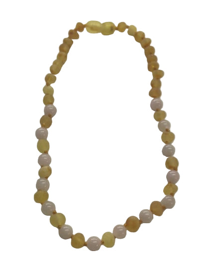 Momma Goose Baltic Amber Baby Necklace #1057