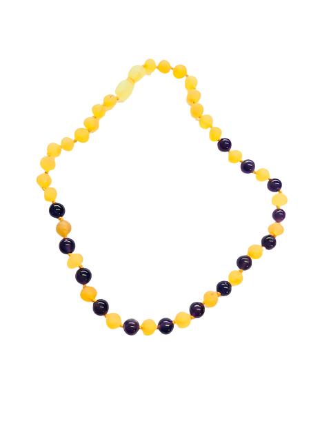 Momma Goose Baltic Amber Baby Necklace #1056