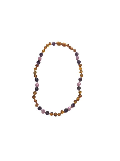 Momma Goose Baltic Amber Baby Necklace #1061