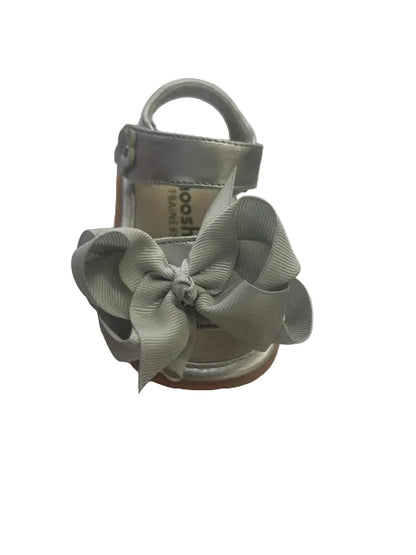 Mooshu Trainer Squeaker Sandal Silver