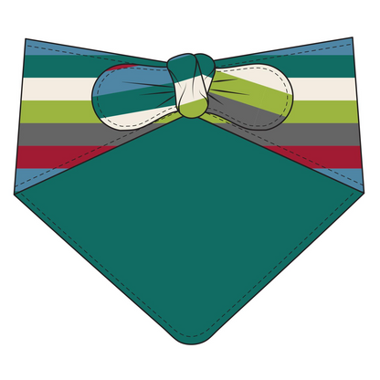 Kickee Pants Dog Bandana Muli Stripe