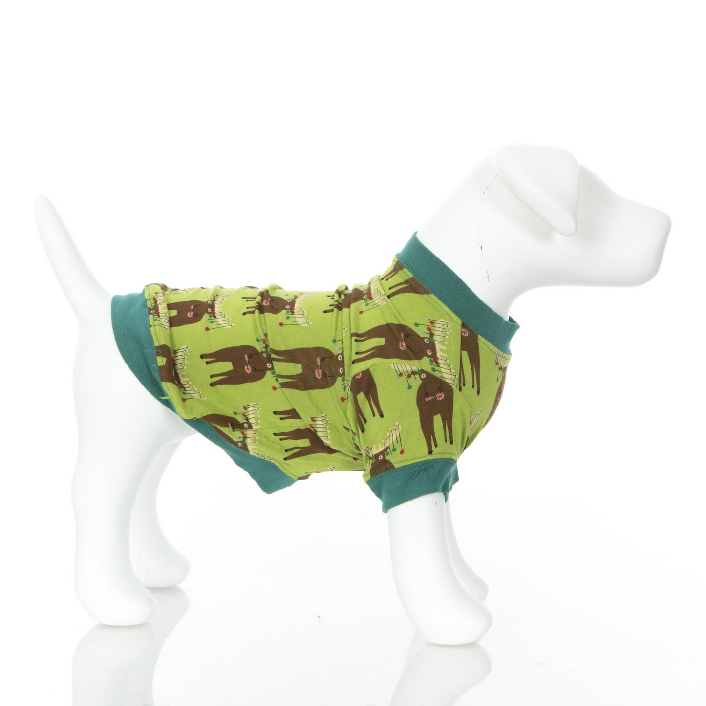 Kickee Pants Dog Tee Meadow Bad Moose