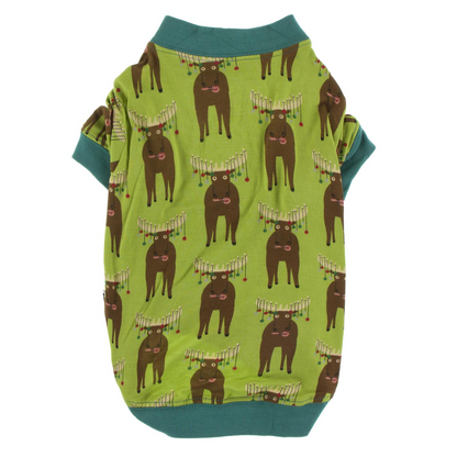 Kickee Pants Dog Tee Meadow Bad Moose