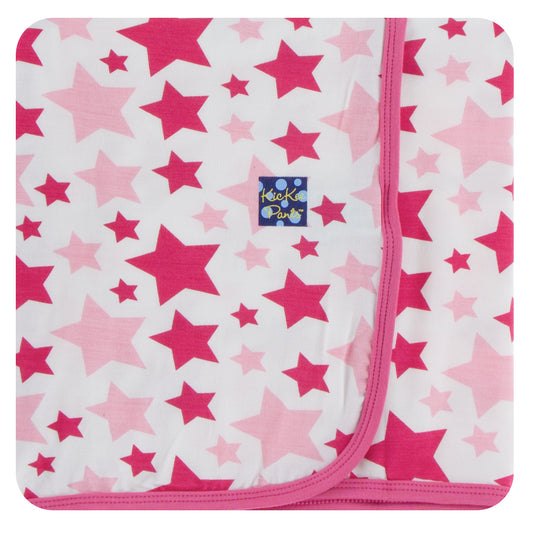 Kickee pants Swaddle Blanket Flamingo Star