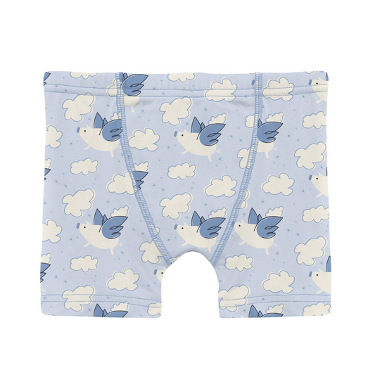Kickee Pants Boy Boxer Brief Dew Flying Pigs