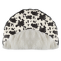 Kickee Pants Sherpa Lined Fluffle Playmat Cow Print