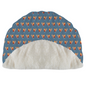 Kickee Pants Sherpa Lined Fluffle Playmat Parisian Blue Rooster