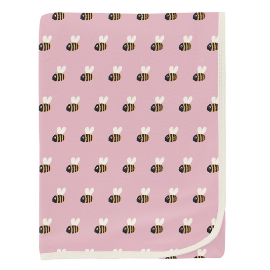 Kickee Pants Swaddle Blanket Cake Pop Baby Bumblebee