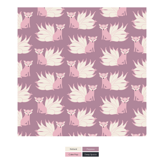 Kickee Pants Swaddle Blanket Pegasus Kitsune