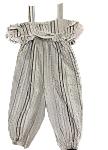 Bonnie Jean Black/White Romper M00450