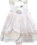 Cotton Kids Bunny Collar Dress ck3521