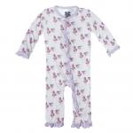 Kickee Pants Girl Ruffle Coverall w/Snaps Little Bo Peep