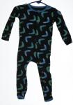 Kickee Pants Boy Coverall w/Snaps Midnight Boomerang