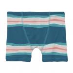 Kickee Pants Boy Boxer Brief Abstract Prismatic Spring