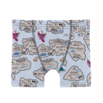 Kickee Pants Boy boxer Brief Dew Pirate Map