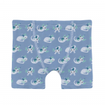 Kickee Pants Boy Boxer Brief Dream Blue Axolotl Party