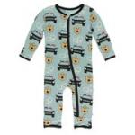 Kickee Pants Boy Coverall w/ Zipper Jade law Enforcement