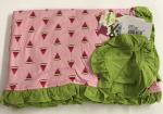 Kickee Pants Toddler Blanket Meadow Ruffle Lotus Watermelon