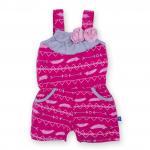 Kickee Pants Flower Romper w/Pockets Prickly Pear Southwest