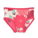 Kickee Pants Girl Underwear Print Natural Dahlias