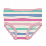 Kickee Pants Girl Underwear Print Skip To My Lou Stripe