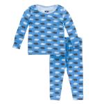 Kickee Pants Boy L/S Pajama Set River Pig