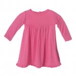 Kickee Pants L/S Swing Dress Winter Rose
