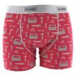 Kickee Pants Men Boxer Brief Flag Red Construction