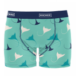 Kickee Pants Men Boxer Brief Glass Manta Ray