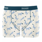 Kickee Pants Men Boxer Brief Natural Frisbee Labs