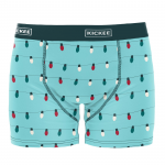 Kickee Pants Men Boxer Brief Iceberg Holiday Lights