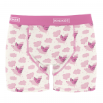 Kickee Pants Men Boxer Brief Natural Flying Pigs