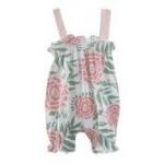 Kickee Pants Gathered Romper Fresh Air Florist