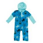 Kickee Pants L/S Hoodie Romper Amazon Cowboy
