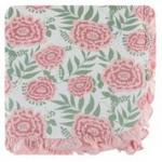 Kickee Pants Throw Blanket Ruffle Double Layer Fresh Air Florist