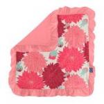 Kickee Pants Lovey Ruffle Natural Dahlias