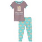 Kickee Pants Boy S/S Pajama Set Summer Sky Pancakes