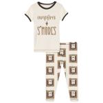 Kickee Pants Boy S/S Pajama Set Natural Smores
