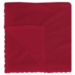 Kickee Pants Toddler Blanket Knitted Crimson