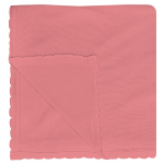 Kickee Pants Toddler Blanket Knitted Solid Strawberry