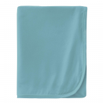 Kickee Pants Solid Swaddle Blanket Glacier