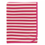 Kickee Pants Swaddle Blanket Anniversary Candy Stripe