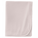 Kickee Pants Swaddle Blanket Solid Baby Rose